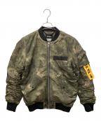 DIESELディーゼル）の古着「フライトジャケット」｜オリーブ