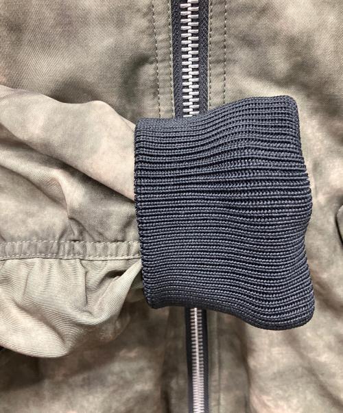 DIESEL（ディーゼル）DIESEL (ディーゼル) フライトジャケット オリーブ サイズ:Sの古着・服飾アイテム