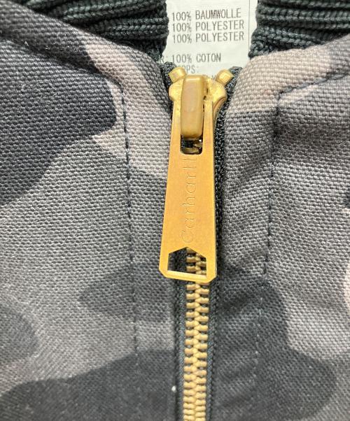 CarHartt（カーハート）CarHartt (カーハート) A BATHING APE (ア ベイシング エイプ) 迷彩ダックベスト ブラック サイズ:M　　　　　　　　の古着・服飾アイテム