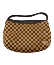 LOUIS VUITTON（ルイ ヴィトン）の古着「ハンドバッグ」｜ベージュ×ブラウン