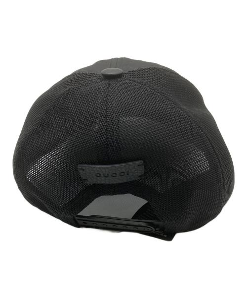 GUCCI（グッチ）GUCCI (グッチ) メッシュキャップ ブラックの古着・服飾アイテム