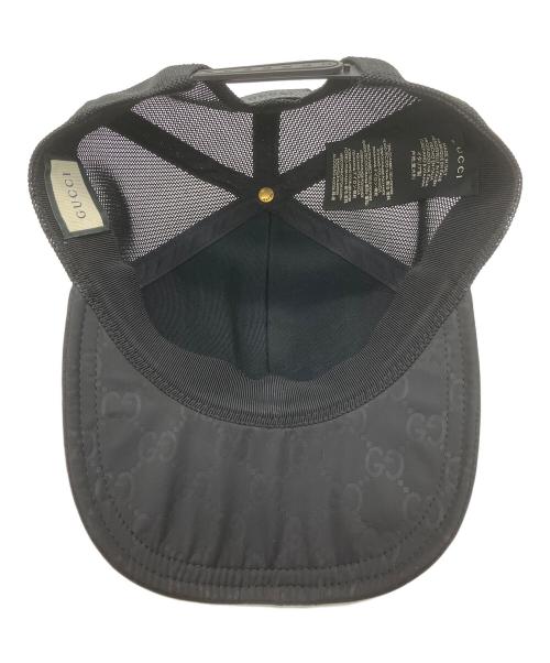GUCCI（グッチ）GUCCI (グッチ) メッシュキャップ ブラックの古着・服飾アイテム