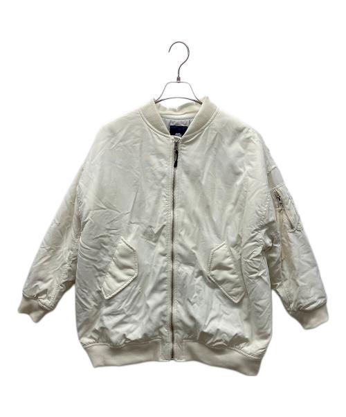 niko and（ニコアンド）niko and (ニコアンド) 中綿ジャケット ベージュ サイズ:M　　　　　　　　の古着・服飾アイテム