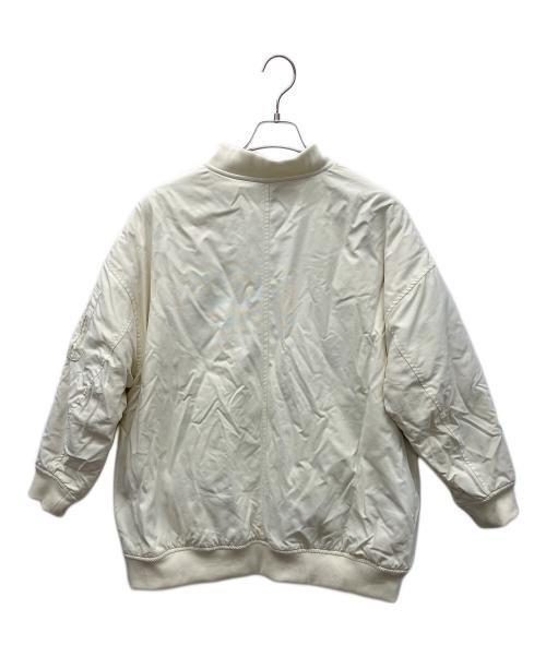 niko and（ニコアンド）niko and (ニコアンド) 中綿ジャケット ベージュ サイズ:M　　　　　　　　の古着・服飾アイテム