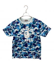 A BATHING APE（ア ベイシング エイプ）の古着「半袖カットソー」｜ブルー