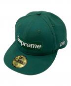 New Era×SUPREMEニューエラ×シュプリーム）の古着「キャップ」｜グリーン