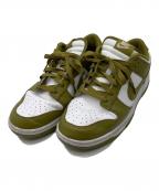 NIKEナイキ）の古着「スニーカー」｜ホワイト×オリーブ