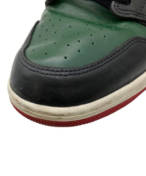 NIKE（ナイキ）NIKE (ナイキ) スニーカー ブラック×グリーン サイズ:28cmの古着・服飾アイテム