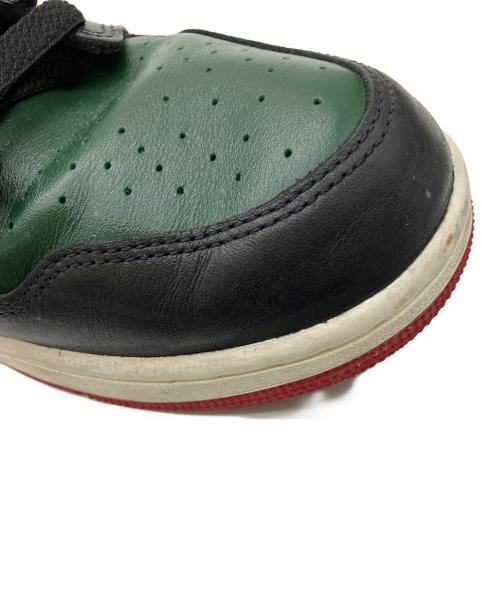 NIKE（ナイキ）NIKE (ナイキ) スニーカー ブラック×グリーン サイズ:28cmの古着・服飾アイテム