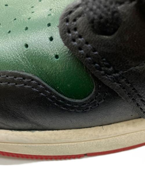 NIKE（ナイキ）NIKE (ナイキ) スニーカー ブラック×グリーン サイズ:28cmの古着・服飾アイテム