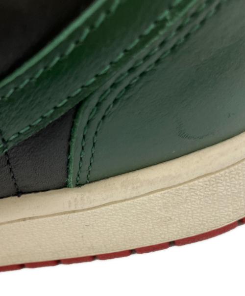 NIKE（ナイキ）NIKE (ナイキ) スニーカー ブラック×グリーン サイズ:28cmの古着・服飾アイテム