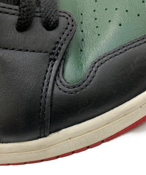 NIKE（ナイキ）NIKE (ナイキ) スニーカー ブラック×グリーン サイズ:28cmの古着・服飾アイテム