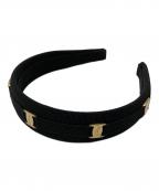 Ferragamoフェラガモ）の古着「カチューシャ」｜ブラック