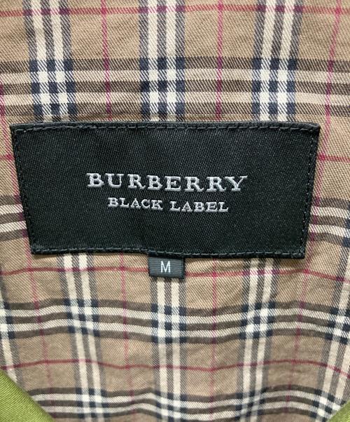 BURBERRY BLACK LABEL（バーバリーブラックレーベル）BURBERRY BLACK LABEL (バーバリーブラックレーベル) ハーフトレンチコート グリーン サイズ:M　　　　　　　　の古着・服飾アイテム