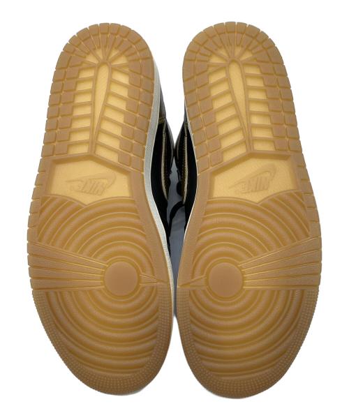 NIKE（ナイキ）NIKE (ナイキ) ハイカットスニーカー ブラック×ゴールド サイズ:27.5cmの古着・服飾アイテム