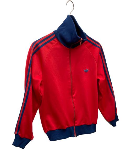 adidas（アディダス）adidas (アディダス) トラックジャケット レッド×ブルー サイズ:表記なしの古着・服飾アイテム