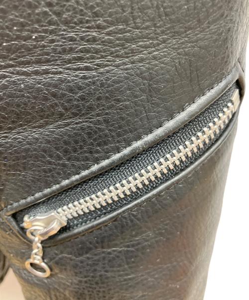 VANSON（バンソン）VANSON (バンソン) ダブルライダースジャケット ブラック サイズ:38の古着・服飾アイテム