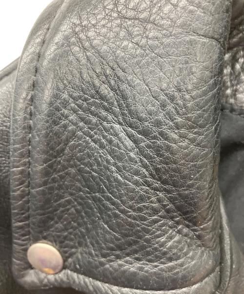 VANSON（バンソン）VANSON (バンソン) ダブルライダースジャケット ブラック サイズ:38の古着・服飾アイテム