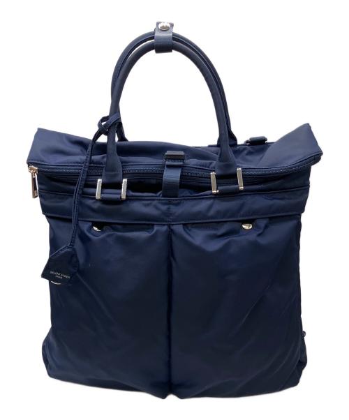 SELENT ETHER（セレーンエテール）SELENT ETHER (セレーンエテール) 2WAYバッグ ネイビーの古着・服飾アイテム