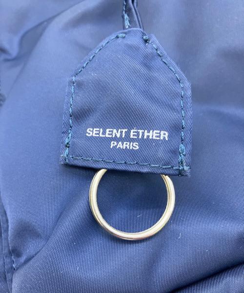 SELENT ETHER（セレーンエテール）SELENT ETHER (セレーンエテール) 2WAYバッグ ネイビーの古着・服飾アイテム