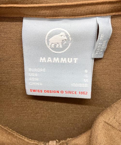 MAMMUT（マムート）MAMMUT (マムート) パーカー ブラウン サイズ:Mの古着・服飾アイテム