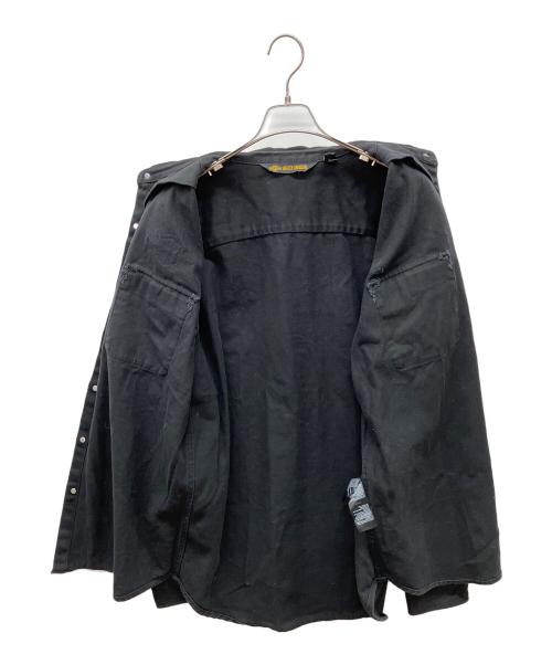 HARLEY-DAVIDSON（ハーレーダビッドソン）HARLEY-DAVIDSON (ハーレーダビッドソン) デニムシャツ ブラック サイズ:Lの古着・服飾アイテム