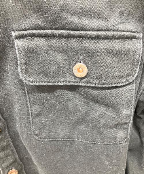 HARLEY-DAVIDSON（ハーレーダビッドソン）HARLEY-DAVIDSON (ハーレーダビッドソン) デニムシャツ ブラック サイズ:Lの古着・服飾アイテム