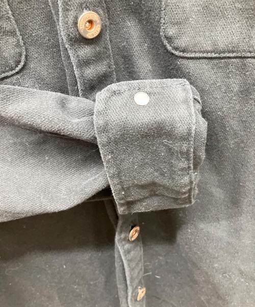 HARLEY-DAVIDSON（ハーレーダビッドソン）HARLEY-DAVIDSON (ハーレーダビッドソン) デニムシャツ ブラック サイズ:Lの古着・服飾アイテム