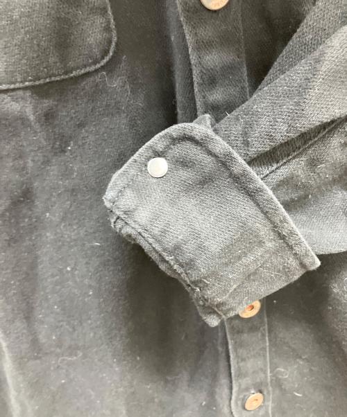 HARLEY-DAVIDSON（ハーレーダビッドソン）HARLEY-DAVIDSON (ハーレーダビッドソン) デニムシャツ ブラック サイズ:Lの古着・服飾アイテム