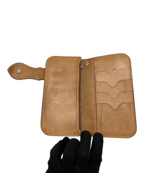 KC's LEATHER CRAFT（ケーシーズ）KC's LEATHER CRAFT (ケーシーズ) 長財布 ブラウンの古着・服飾アイテム