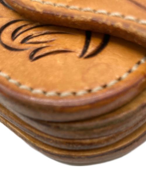 KC's LEATHER CRAFT（ケーシーズ）KC's LEATHER CRAFT (ケーシーズ) 長財布 ブラウンの古着・服飾アイテム