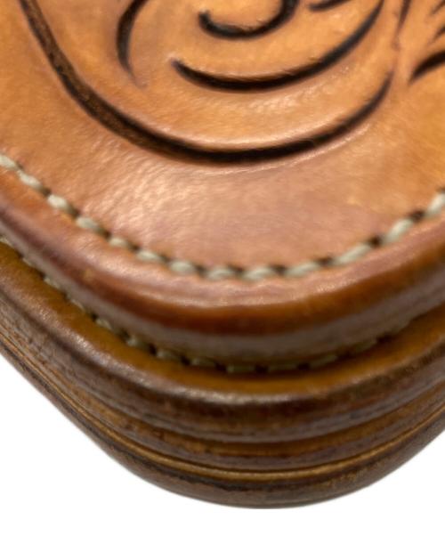 KC's LEATHER CRAFT（ケーシーズ）KC's LEATHER CRAFT (ケーシーズ) 長財布 ブラウンの古着・服飾アイテム