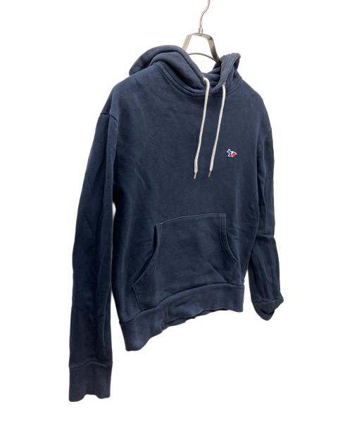 maison kitsune（メゾンキツネ）maison kitsune (メゾンキツネ) パーカー ネイビー サイズ:Sの古着・服飾アイテム