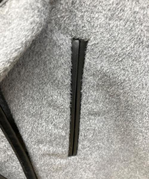 Snidel（スナイデル）Snidel (スナイデル) ポンチョ グレー×ブラック サイズ:Freeの古着・服飾アイテム