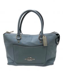 COACH（コーチ）の古着「2WAYバッグ」｜スカイブルー
