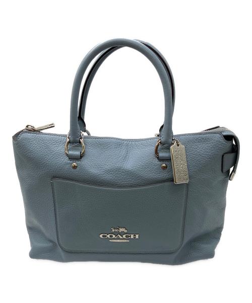 COACH（コーチ）COACH (コーチ) 2WAYバッグ スカイブルーの古着・服飾アイテム