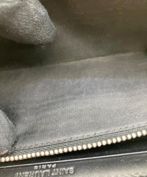 Saint Laurent Paris（サンローランパリ）Saint Laurent Paris (サンローランパリ) 長財布 ブラックの古着・服飾アイテム