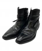 HUGO BOSSヒューゴ ボス）の古着「ブーツ」｜ブラック