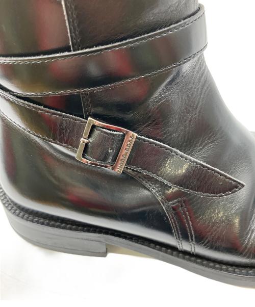 HUGO BOSS（ヒューゴ ボス）HUGO BOSS (ヒューゴ ボス) ブーツ ブラック サイズ:7の古着・服飾アイテム