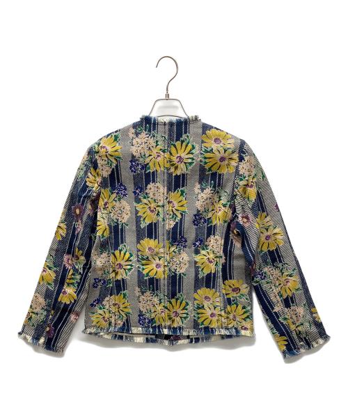 45R（フォーティファイブ・アール）45R (フォーティファイブ・アール) 長袖シャツ ブルーマルチ サイズ:2の古着・服飾アイテム