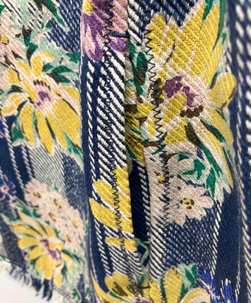 45R（フォーティファイブ・アール）45R (フォーティファイブ・アール) 長袖シャツ ブルーマルチ サイズ:2の古着・服飾アイテム