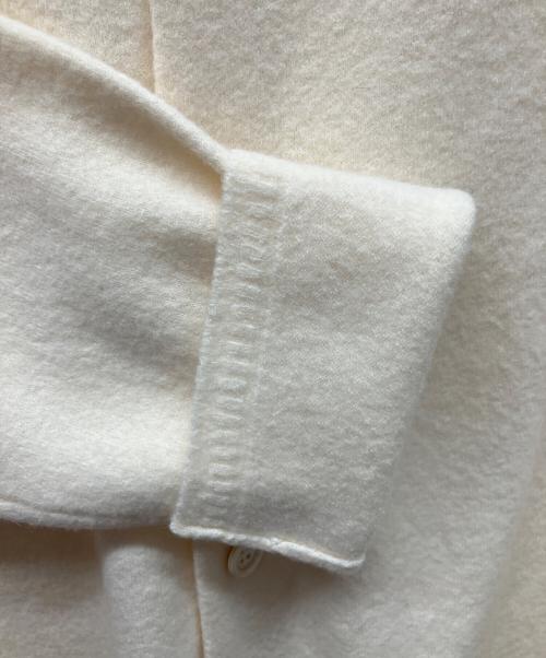 45R（フォーティファイブ・アール）45R (フォーティファイブ・アール) ニットジャケット ベージュ サイズ:2の古着・服飾アイテム