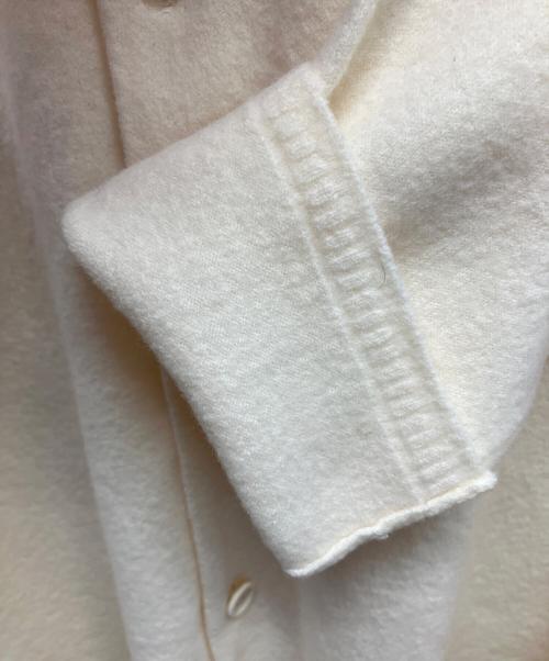 45R（フォーティファイブ・アール）45R (フォーティファイブ・アール) ニットジャケット ベージュ サイズ:2の古着・服飾アイテム