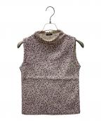 45rpm45アールピーエム）の古着「ベスト」｜ホワイト×パープル