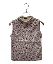 45rpm（45アールピーエム）の古着「ベスト」｜ホワイト×パープル