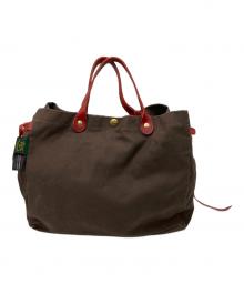 IL BISONTE（イル ビゾンテ）の古着「トートバッグ」｜ブラウン