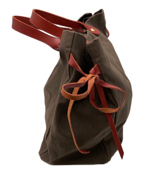 IL BISONTE（イル ビゾンテ）IL BISONTE (イル ビゾンテ) トートバッグ ブラウンの古着・服飾アイテム