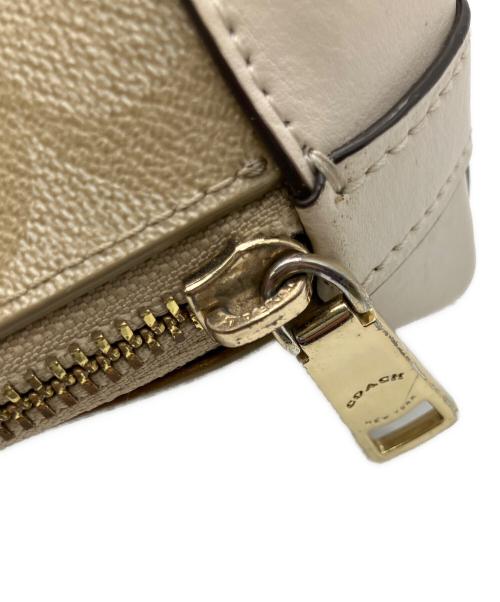 COACH（コーチ）COACH (コーチ) ハンドバッグ ベージュの古着・服飾アイテム