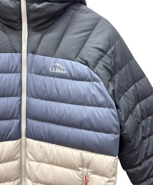 L.L.Bean（エルエルビーン）L.L.Bean (エルエルビーン) ダウンジャケット グレー×ブラック サイズ:M　　　　　　　　の古着・服飾アイテム