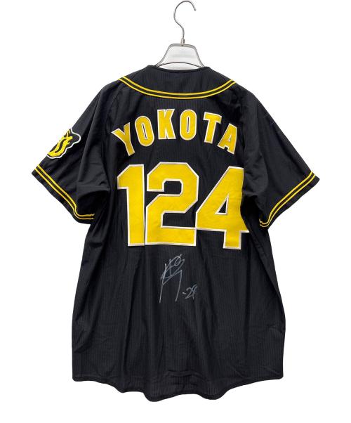 阪神タイガース（ハンシンタイガース）阪神タイガース (ハンシンタイガース) 応援グッズ イエロー×ブラック サイズ:Lの古着・服飾アイテム